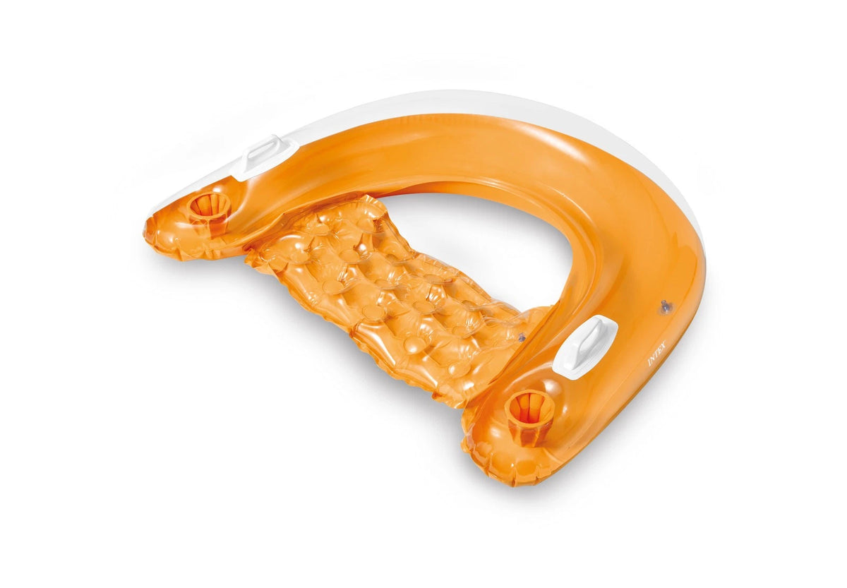 Intex Floating Lounger | Inflatable Swimming Pool River Float Raft Lounge Chair