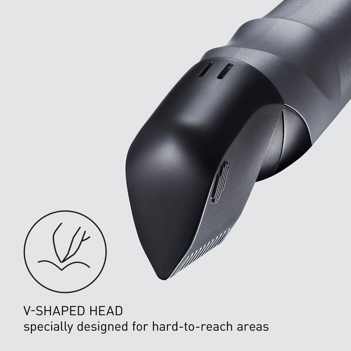 Panasonic Wet/Dry Cordless Body Groomer/Hair Trimmer, Close Shaver Sensitive Area Hair Remover Tool