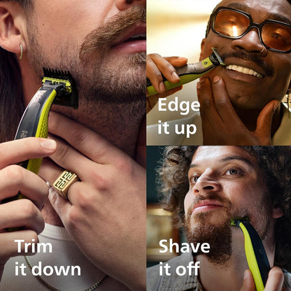 Philips OneBlade 360 + Extra Blade | Electric Trimmer and Shaver | 5-in-1 Comb