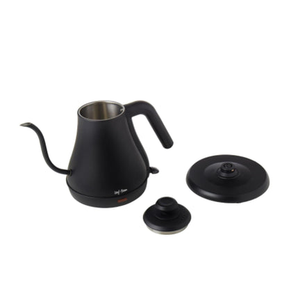 Leaf & Bean Electric Gooseneck Kettle | Electric Retro Vintage Water Jug | 1000W Cordless Kettle