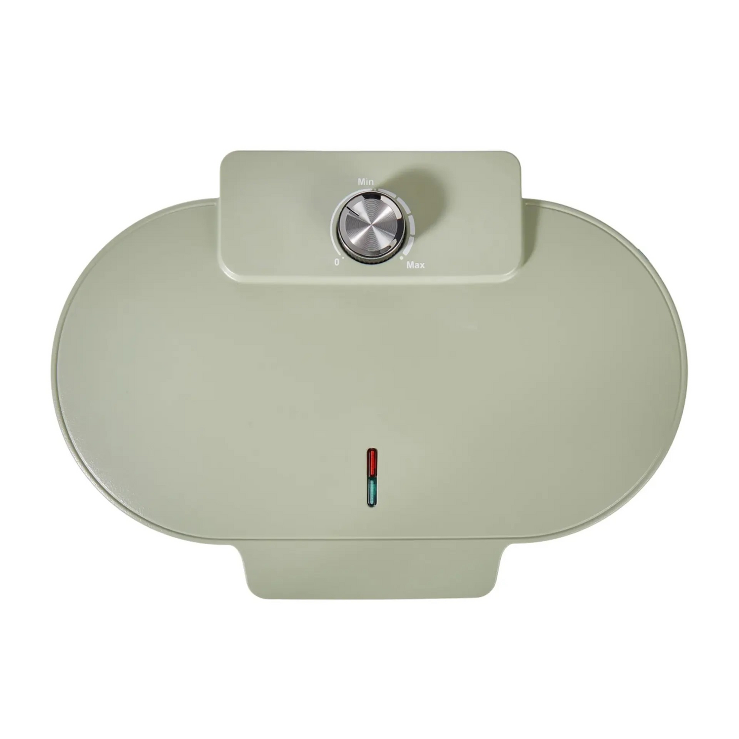 Davis & Waddell Electric Non Stick Double Waffle Maker | Grill and Toaster | Green