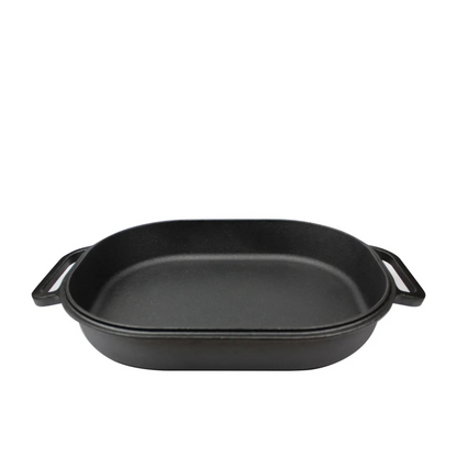 Brunswick Bakers | Cast Iron Bread Baking Pan | Vintage Bread Maker | Oven Safe | Roasting Pan