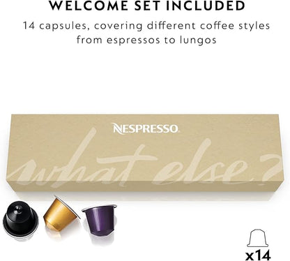 Nespresso De'Longhi Automatic Coffee Maker 1150W | Single-Serve Capsule Espresso Machine | Compact Design | 19 Bar Pressure