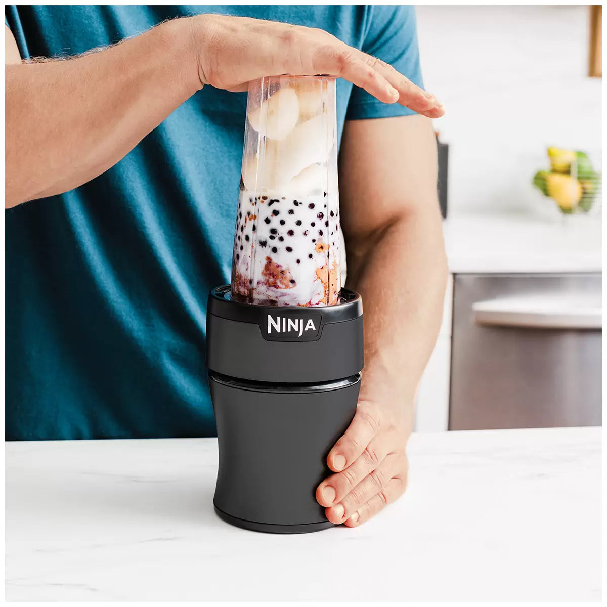 Ninja Fruit Smoothie Blender | Healthy Nut Ice Vegetable Blending Machine Mixer Juicer Crusher