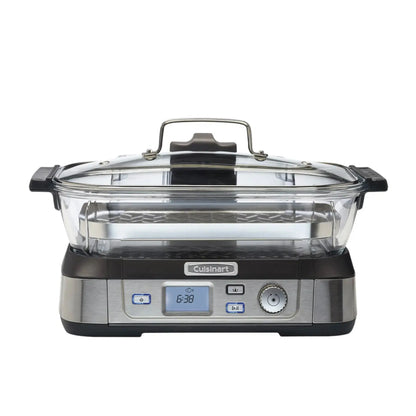 Cuisinart 5L Food Steamer | Digital Electric Meat Fish Vegetable Cooker Healthy Steaming