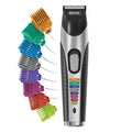 Wahl Full Beard Trimmer Groomer | Cordless Men's Clipper with Coloured Combs | Rechargeable Facial Trimming
