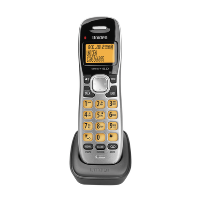 Uniden 3 Handset Cordless NBN Phone | Home Office Telephone with Answering Machine, Speakerphone, Caller ID