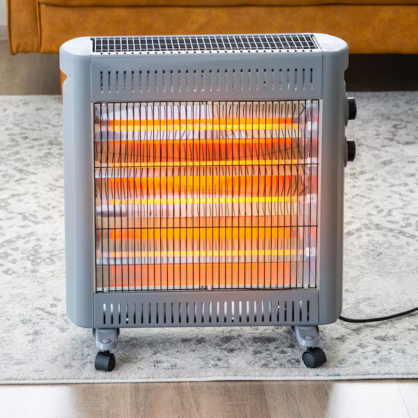 Lenoxx Indoor Heater 2200W | Infrared Radiant 2 Heat | Bedroom Lounge Heating Warmer