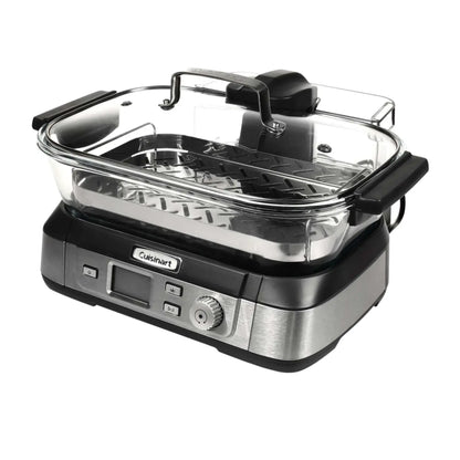 Cuisinart 5L Food Steamer | Digital Electric Meat Fish Vegetable Cooker Healthy Steaming