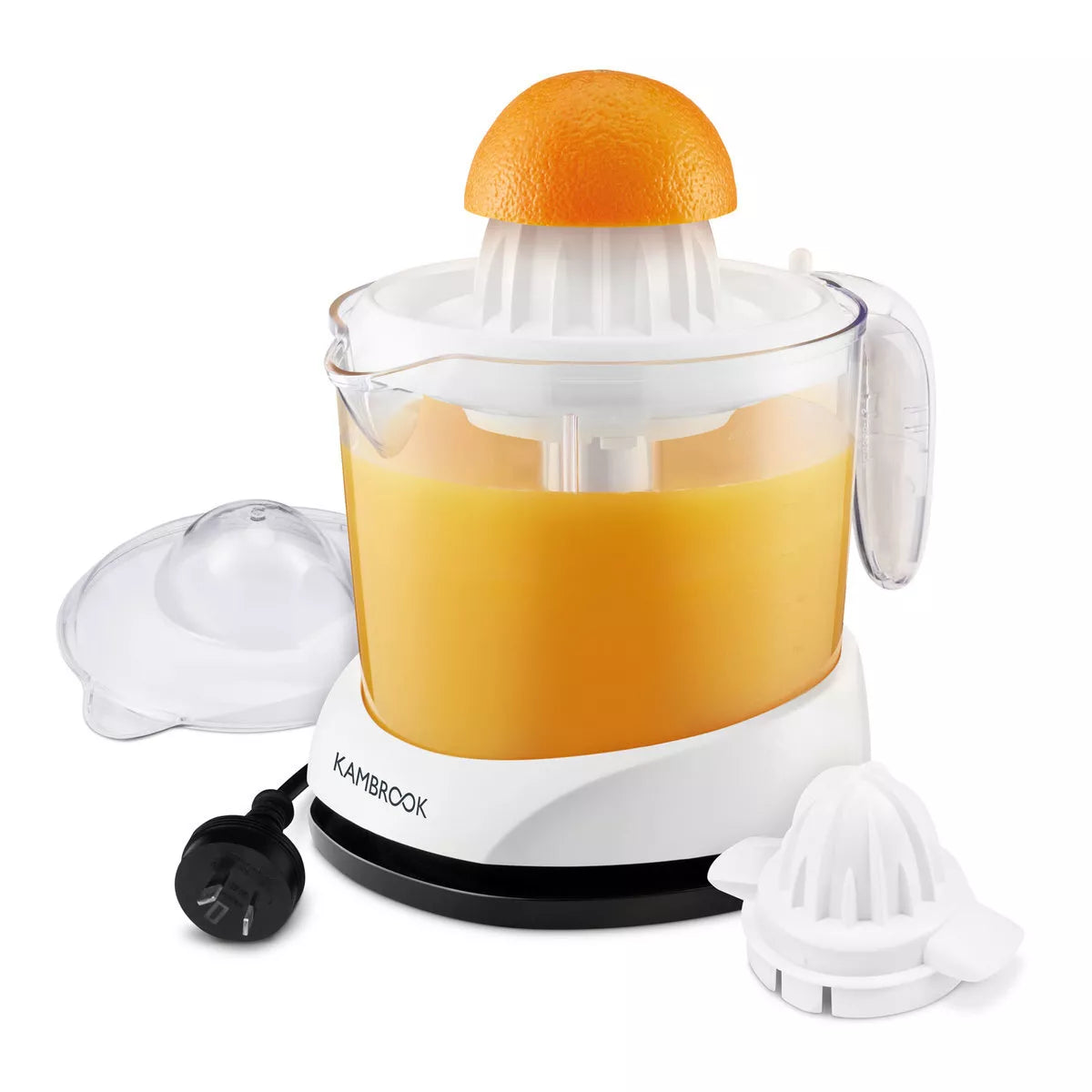 Kambrook Juicer Electric Juice Extractor | Hand Press Lemon Lime Orange Press