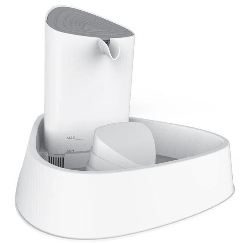 Electric Pet Cat Drinking Dispenser Drinking Fountain Anti-bacterial PP Resin Filtered Water