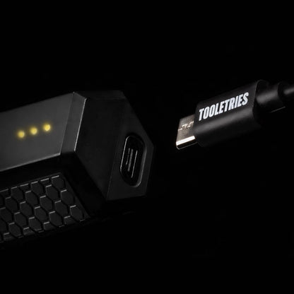 TOOLETRIES The Shearer - Electric Groin & Body Hair Trimmer | Replaceable Skin ProTech Ceramic Blade Heads | Waterproof Wet/Dry Clippers | USB-C Rechargeable | Mens Hygiene Ball Shaver
