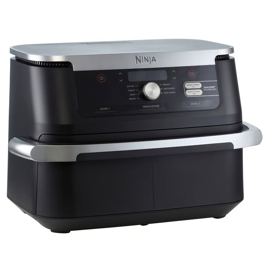 Ninja Air Fryer Dual Basket | 2x 5.2L Double Tray Airfrying Healthier Cooking | Air Roast Dehydrate