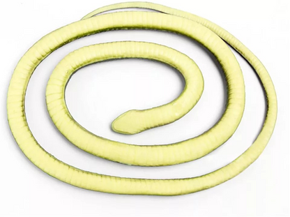 Realistic Rubber Snake Toy - Fake Garden Snake for Pranks | Pest Control & Halloween Decoration | Lifelike Scary Gag Gift