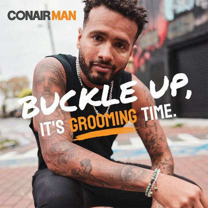 Conair All-In-One Men's Cordless Groomer | Cord Fee Shaver Razor Rechargeable Clipper Beard Trimmer