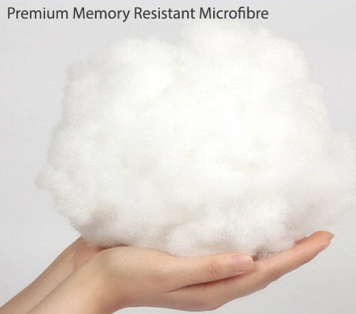 2x European Cushion Inserts Australian Made | Memory Resistant 65x65cm Bedroom Lounge Display