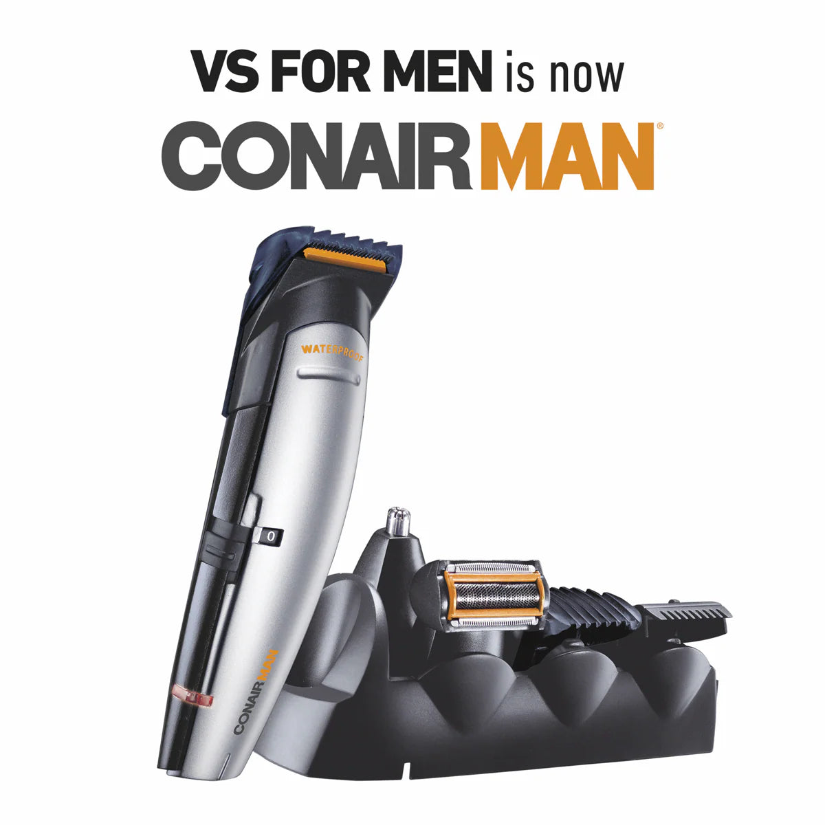 Conair All-In-One Men's Cordless Groomer | Cord Fee Shaver Razor Rechargeable Clipper Beard Trimmer