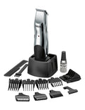Wahl Beard Stubble Mustache Trimmer | Cord/Cordless Clipper Shaver 60mins Rechargeable | Facial Hair Clipper