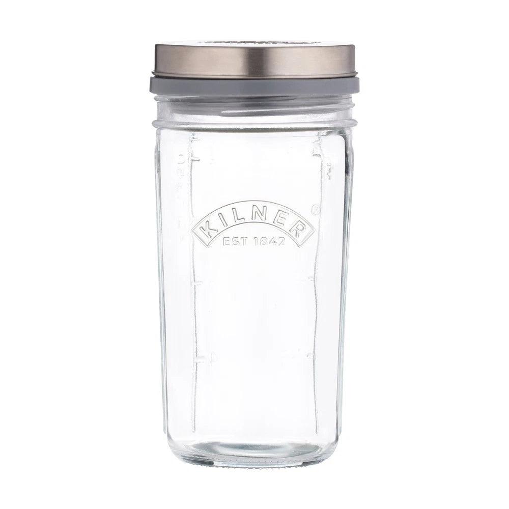 Kilner Kefir Fermentation Glass Set Tangy Probiotic Drink Maker Healthy Homemade Fermentator 500ml