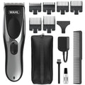 Wahl Cordless Men's Easy Clipper Rechargeable Hair Cutting Beard Trimmer Precision Cutting w/ 6 Guide Combs