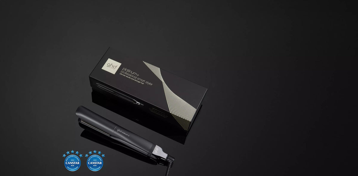 GHD Platinum Hair Straightener 26mm | Flat Iron Professional Styler Rounded Barrel Fast Heat-Up