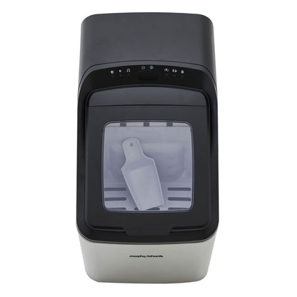 Countertop Ice Maker | Morphy Richards 1.8kg | Daily Ice Output | Stainless Steel Ice Machine 2.8L