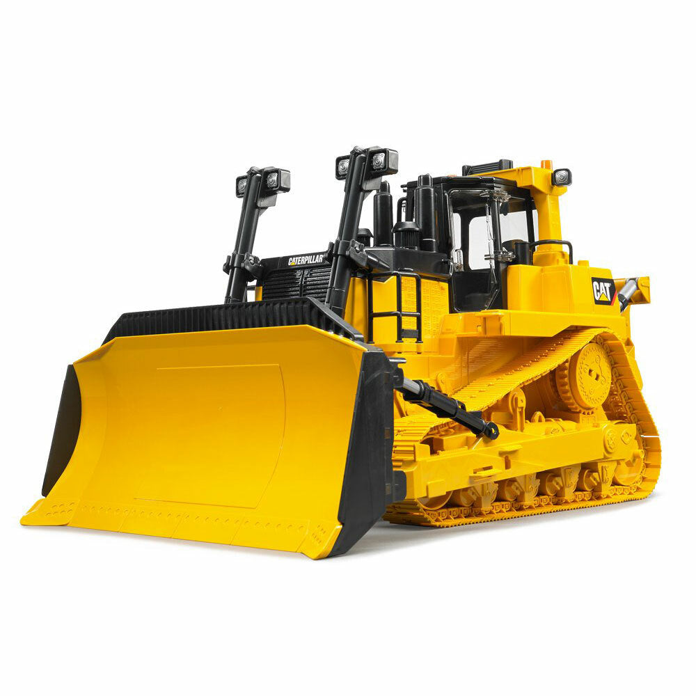 Bruder 1:16 Kids Caterpillar Large Construction Truck Bulldozer w/ Ripper Yellow