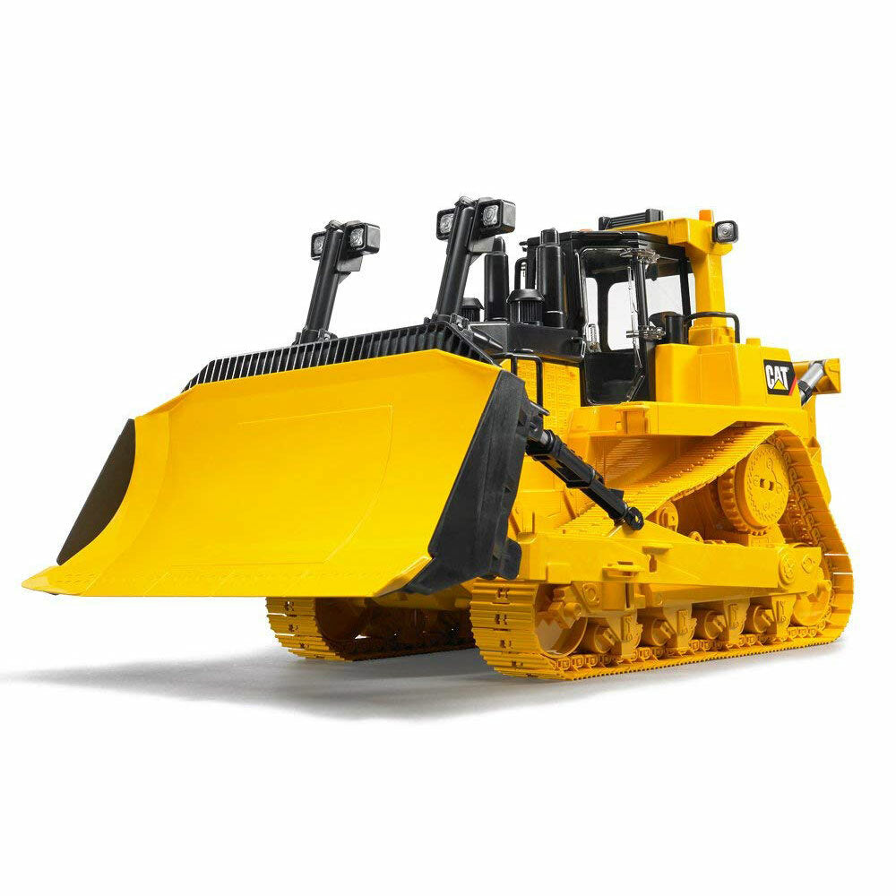 Bruder 1:16 Kids Caterpillar Large Construction Truck Bulldozer w/ Ripper Yellow