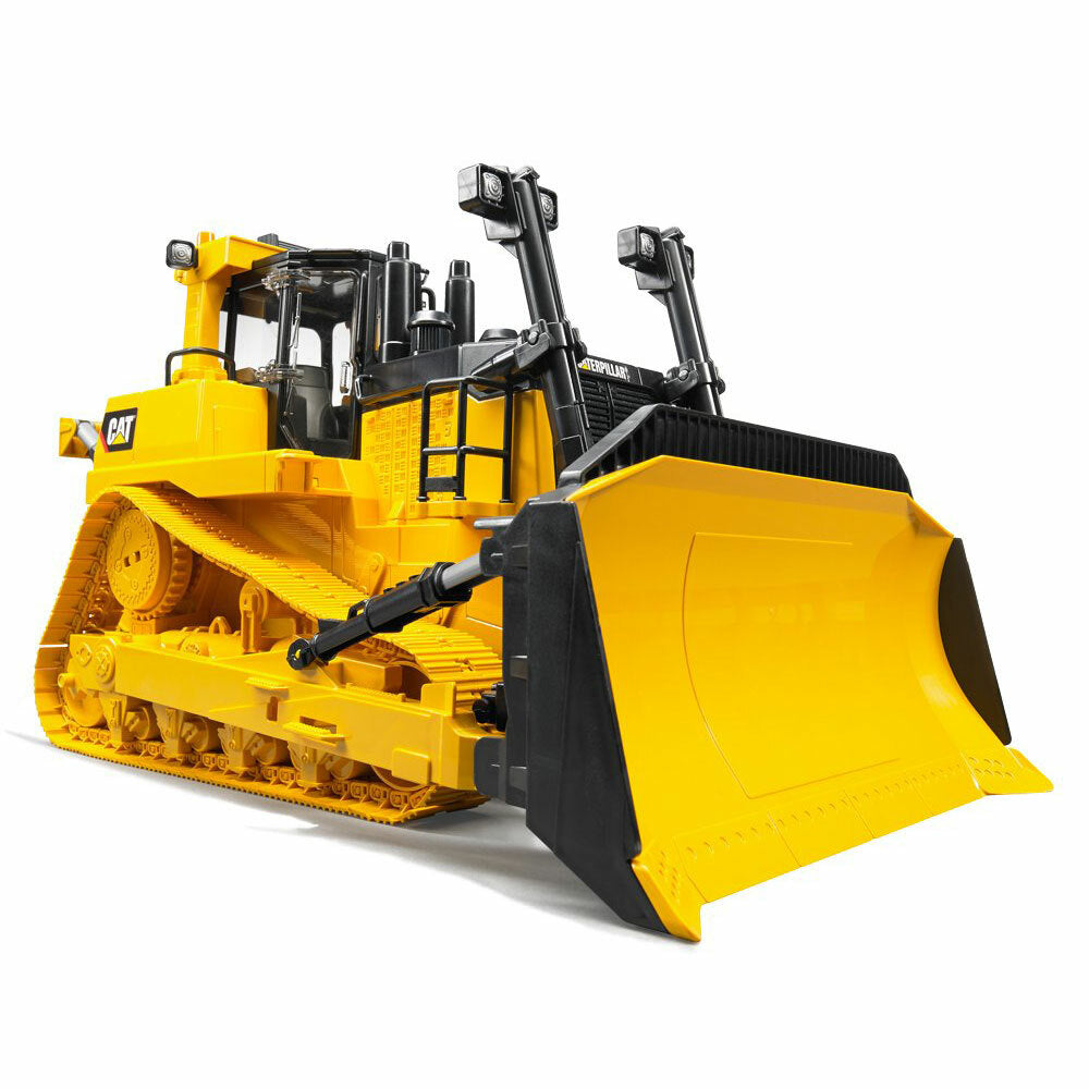 Bruder 1:16 Kids Caterpillar Large Construction Truck Bulldozer w/ Ripper Yellow