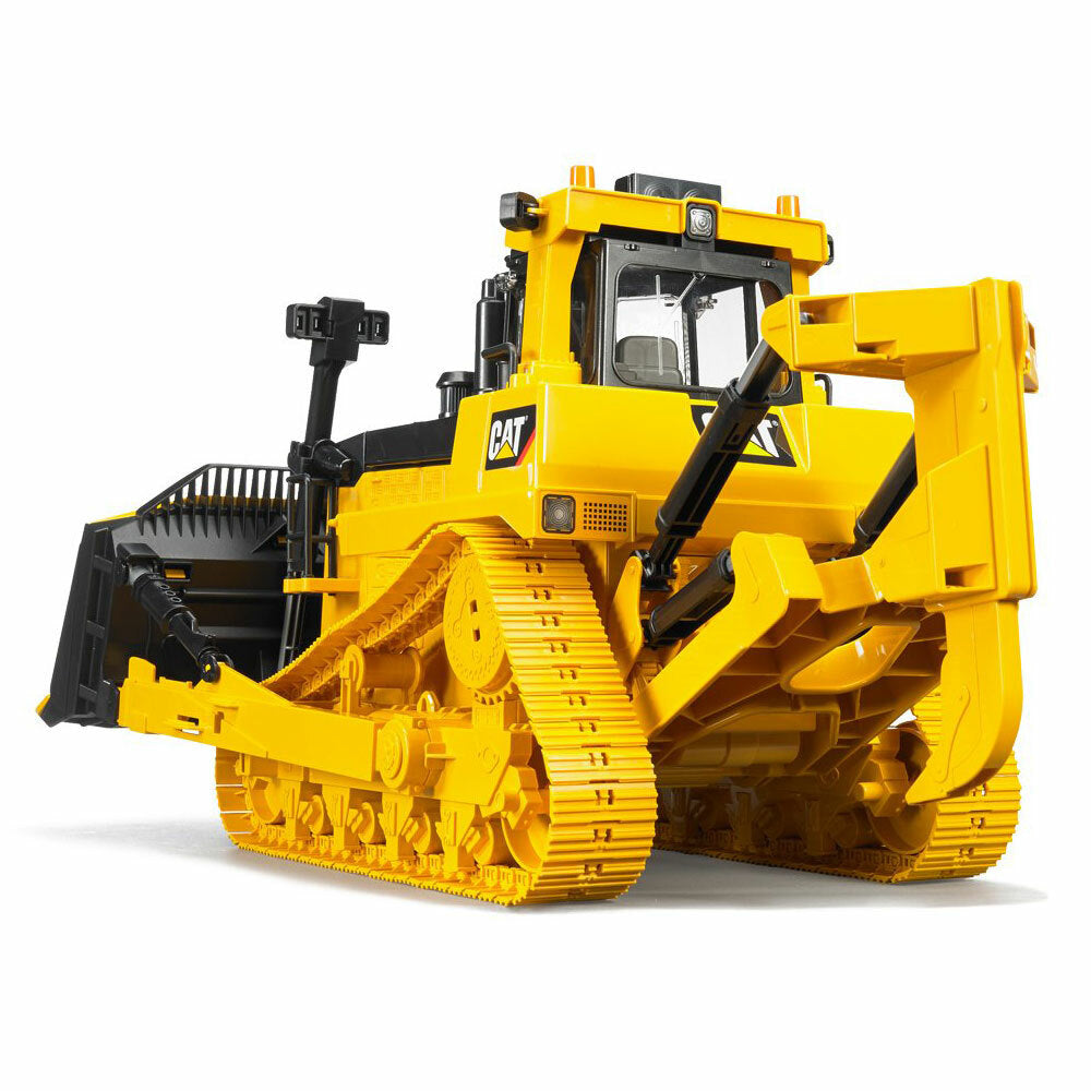 Bruder 1:16 Kids Caterpillar Large Construction Truck Bulldozer w/ Ripper Yellow
