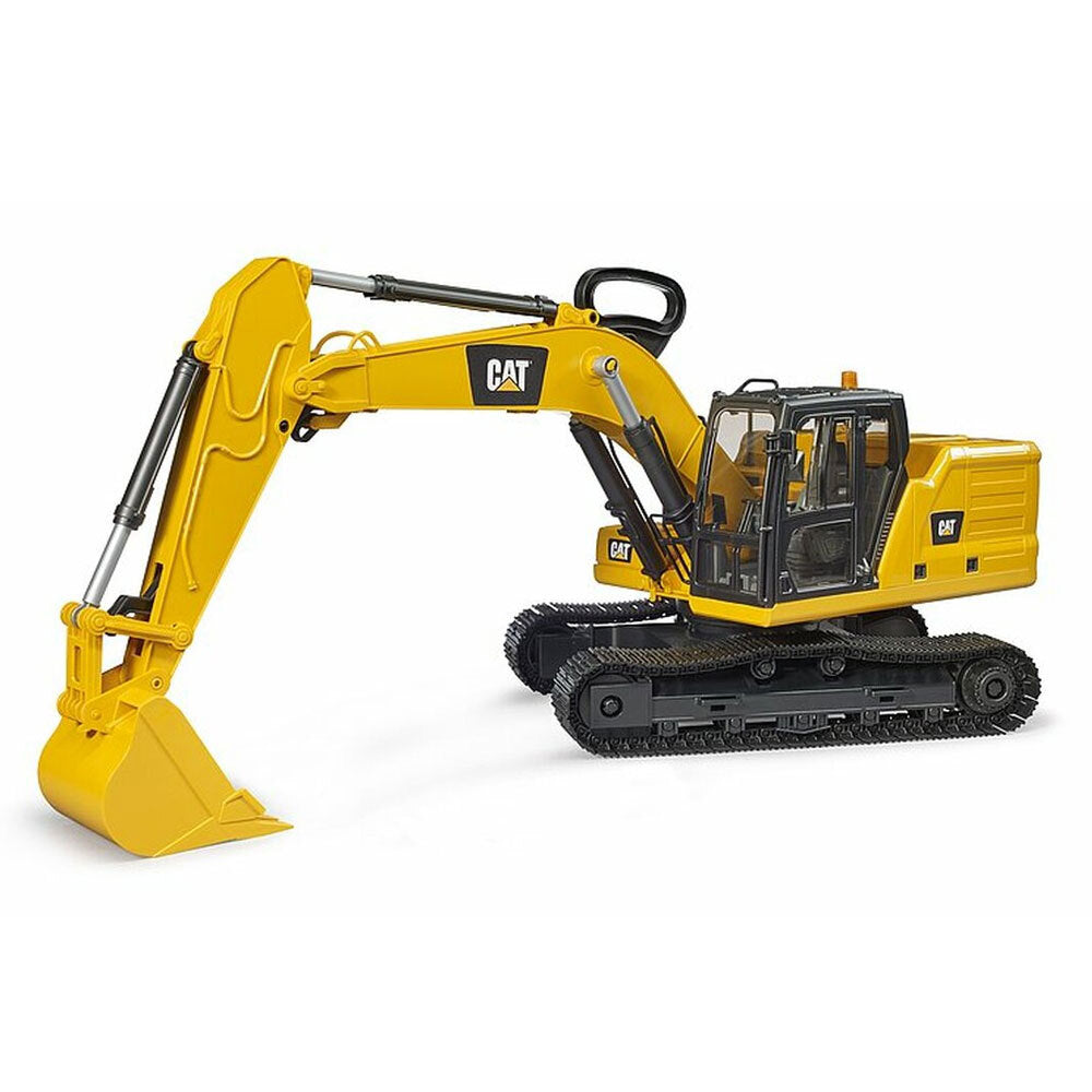 Caterpillar/Cat Excavator/Digger w/Tracks | Beautifully Detailed Bruder Digger 60cm | Scale 1:16 63cm | Suitable 4+ years