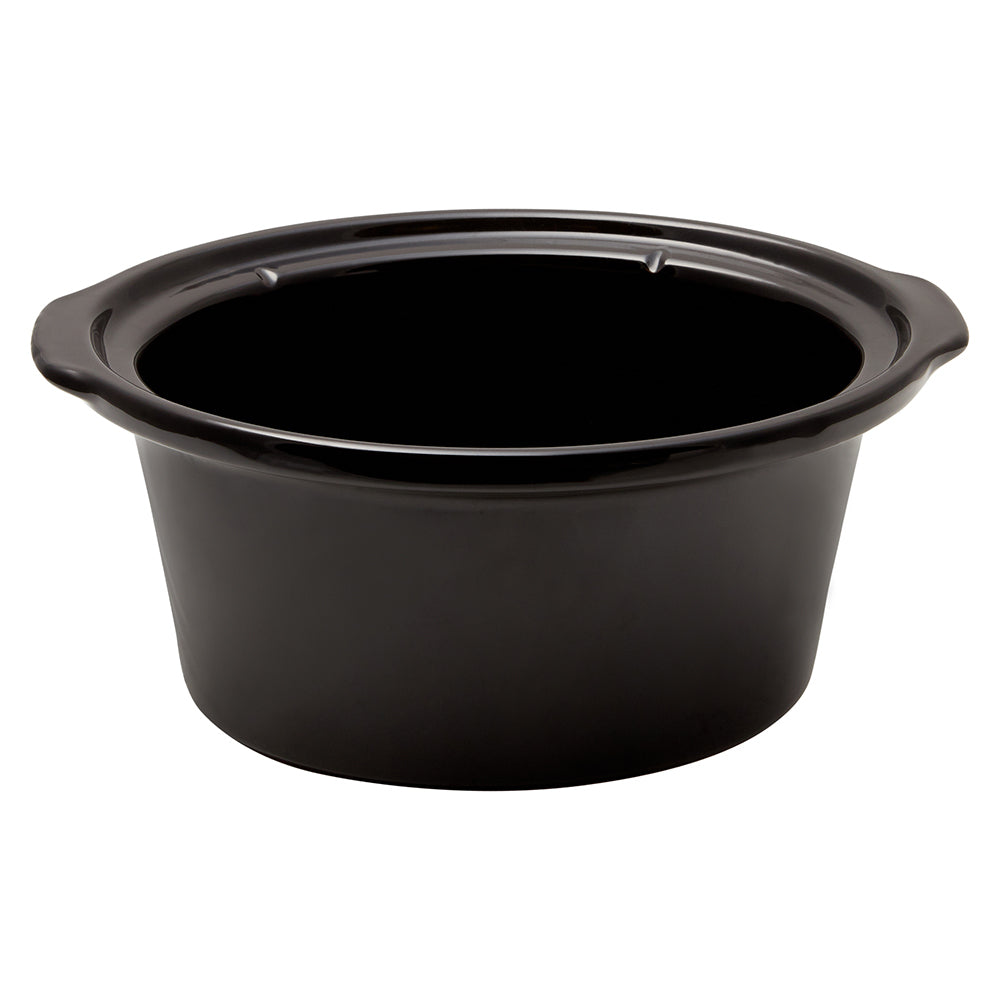 Westinghouse 3.5L | 210W Electric Slow Cooker w/Ceramic Pot | Stainless Steel Black