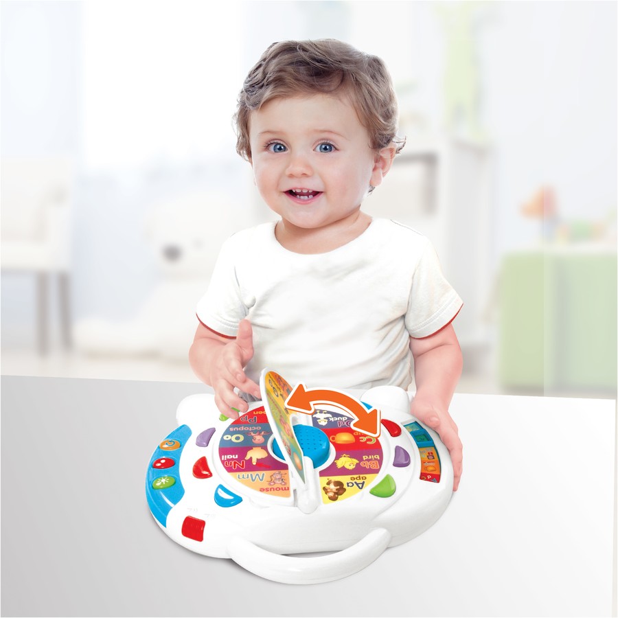 Baby Infant Toddler Musical Player 8 Melodies | Phonics Language Teaching Toy | Portable Infant Instruments