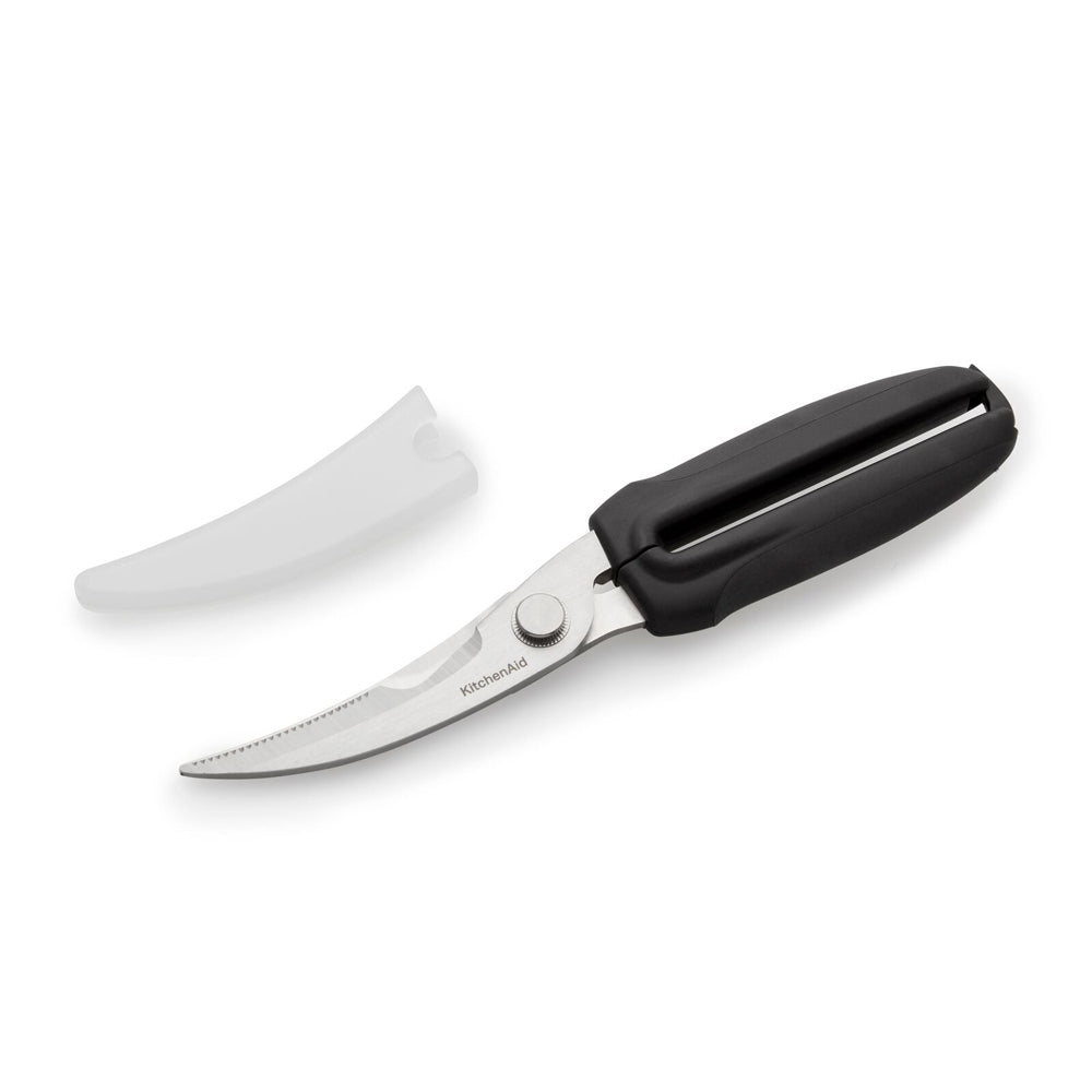 KitchenAid Poultry Shears Stainless Steel Kitchen Scissors/Cover 22.5cm BLK