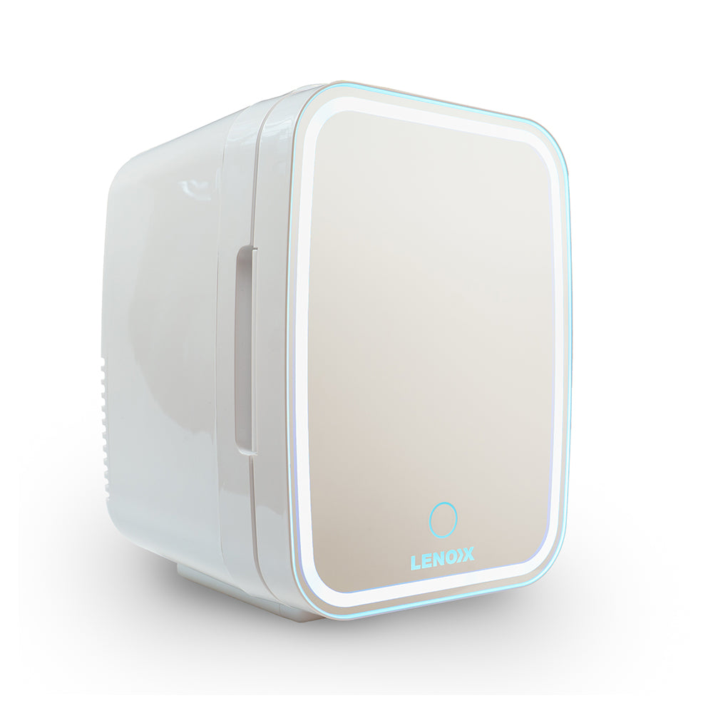 Cosmetic Mini Fridge 4L | Lenoxx Portable Beauty Skincare Refrigerator | Electric Cooler 43W