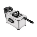 Electric Deep Fryer 3.8L | Lenoxx Deep Fat Fryer | Timer & Temperature Control Knob | Chips and Nuggets