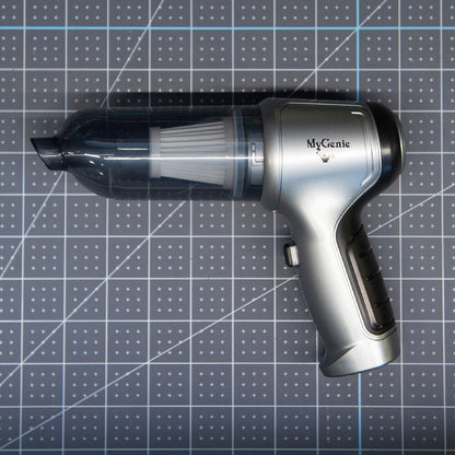 My Genie Tornado Dual Action Mini Vacuum Cleaner & Blower | Compact 16.5x14cm | Car Vacuum | Brushless Motor | Effortless Cleaning