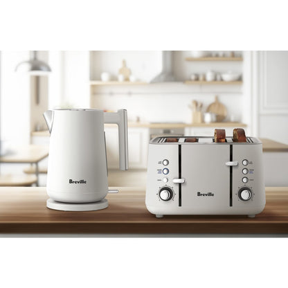 Breville Luxury Cordless Kettle | 1.7L BPA-Free Electric Jug | Tea & Coffee Boiler | Rapid Boil | Safety Shut-Off