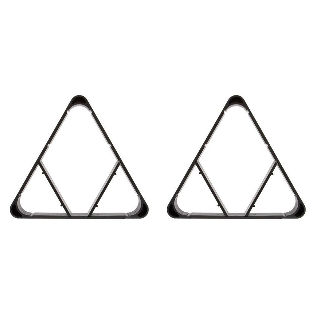 2PK Formula Sports PVC Multi-Game Pool Snooker Billiard 9-Ball Triangle 2in