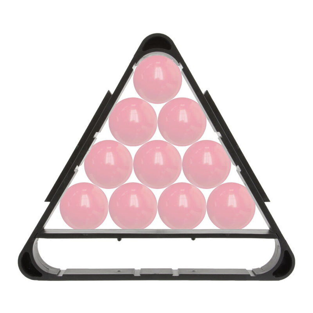 2PK Formula Sports PVC Multi-Game Pool Snooker Billiard 9-Ball Triangle 2in