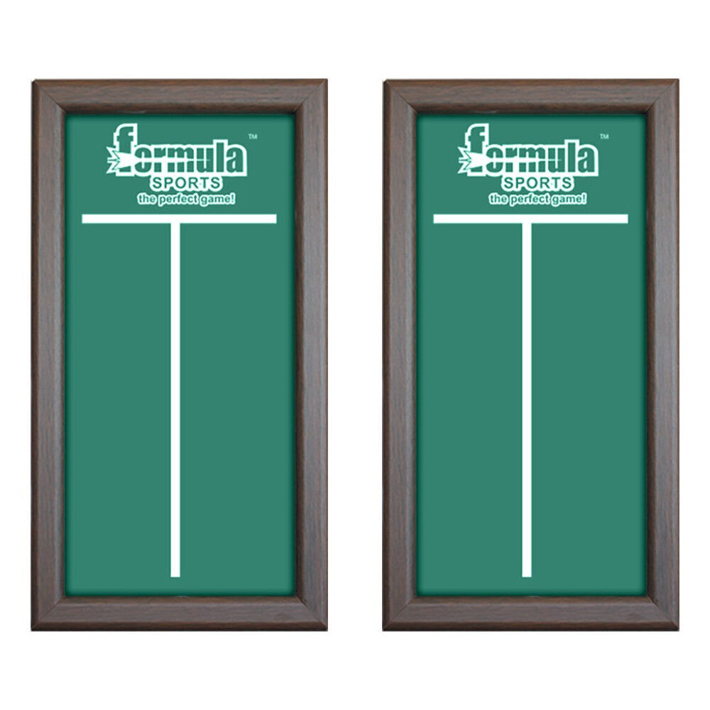Dartboard Scoreboard Set of 2 | Formula Sports Framed Chalkboard Score Tracker for Darts