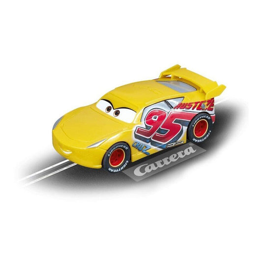 Carrera GO!!! | Disney Pixar 1:43 Scale Model Car | Cruz Ramirez Slot Car | Yellow Racing Car Toy