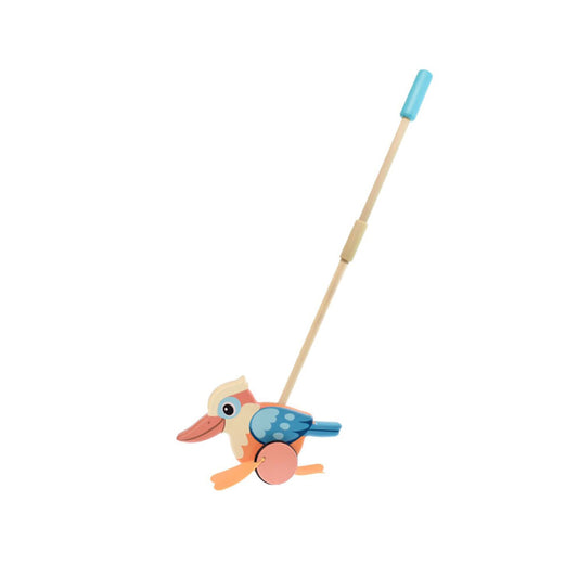 Koala Dream | Wooden Push | Along Kookaburra Baby/Toddler Walker Toy 12m+