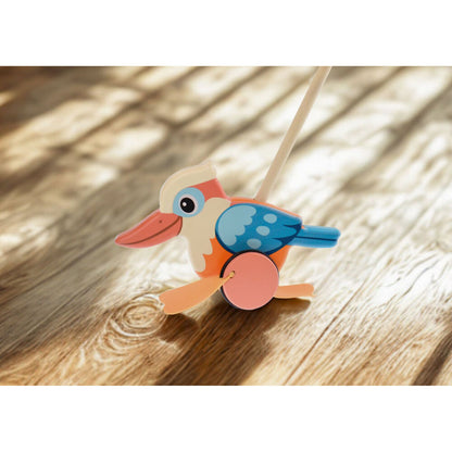 Koala Dream | Wooden Push | Along Kookaburra Baby/Toddler Walker Toy 12m+