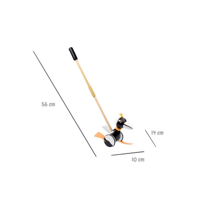 Koala Dream Magpie Push Walker | Wooden Toddler Toy for Aussie Kids (12m+)