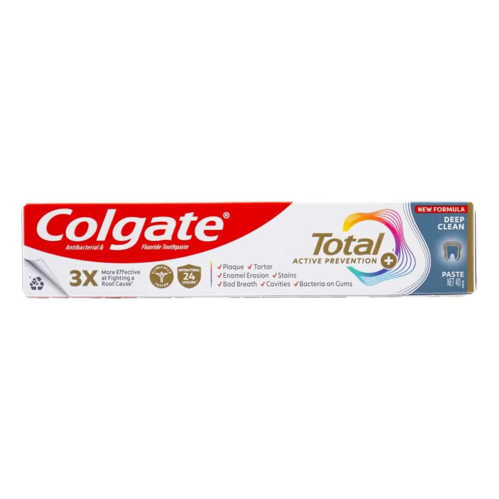 Colgate Total Active | Fluoride Toothpaste | 24PK x 40g Dental Care | Bargain Bulk Buy | Clinically Proven Dental Protection