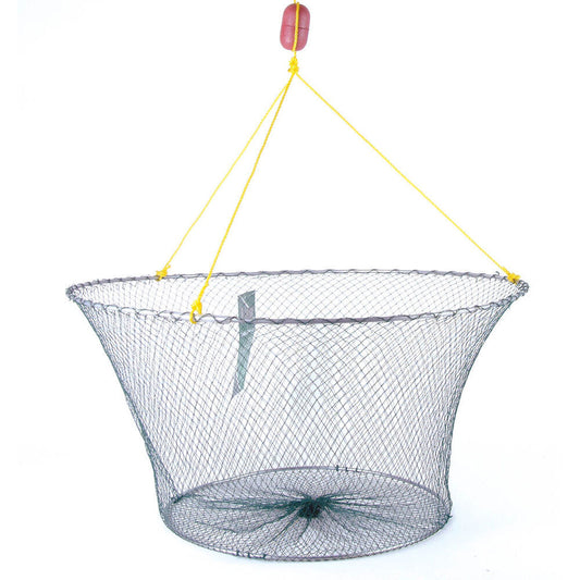 Fishteck Mesh Net Yabby Drop | Aluminium Handle 55cm Blue | 3 Pk