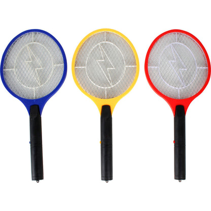 Dragonfly Electric Mosquito Zapper Racquet 3pk | 3000V Shock | Heavy Duty Bug Swatter (53x25cm) | Electric Bug Swatter | Outdoor Pest Control | Summer Mosquito Solution