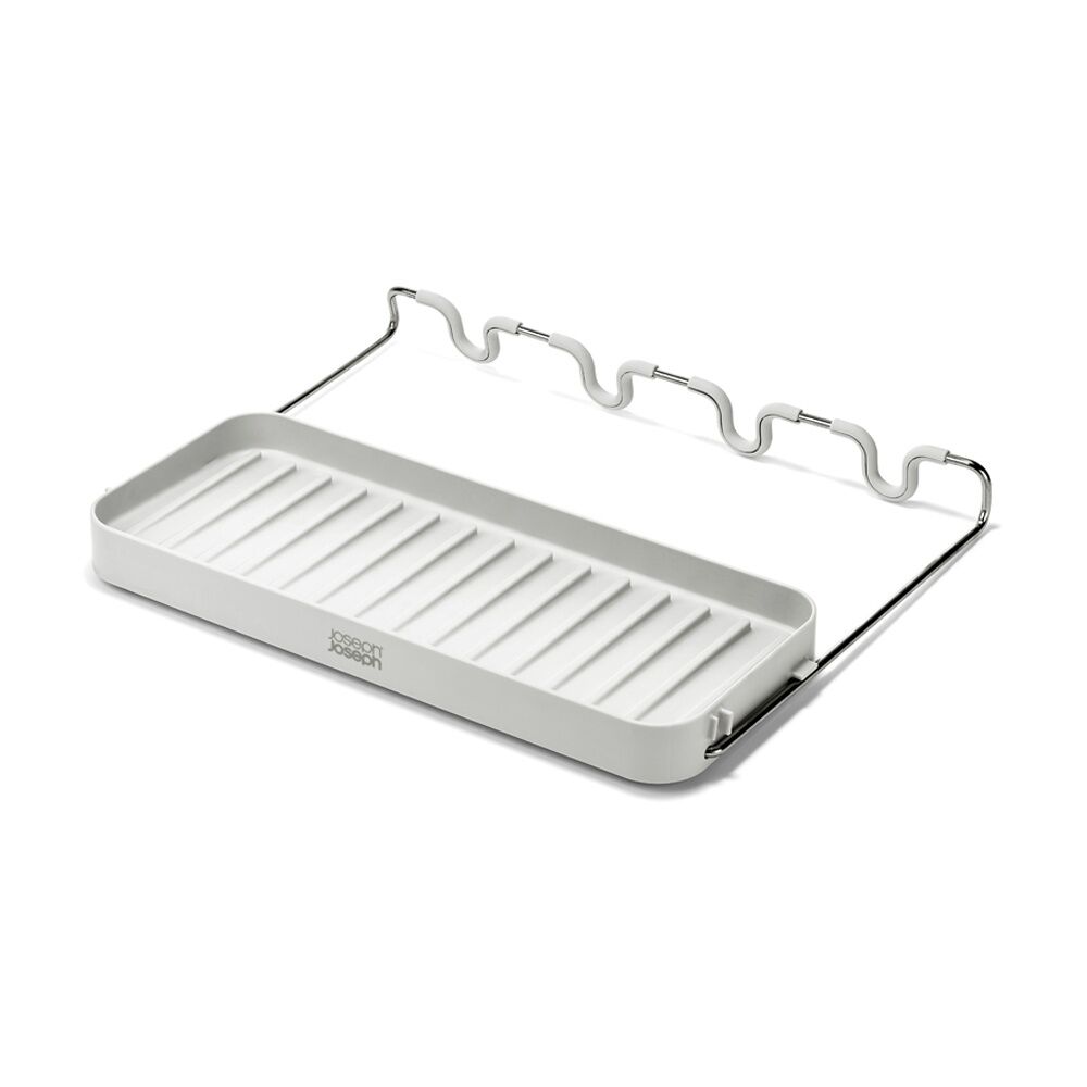 Joseph DrySmart Wine Glass Drying Rack Kitchen Organiser Stone