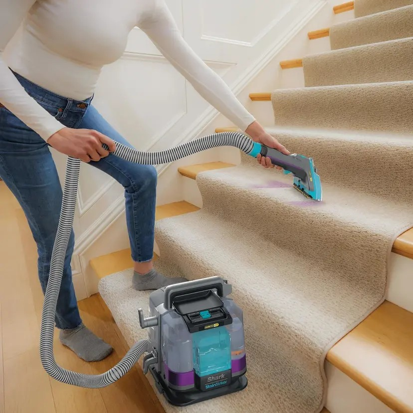 Shark PX250 StainStriker HairPro | Portable Spot & Stain Cleaner | High Pressure Spray | Lightweight | Self Cleaning |